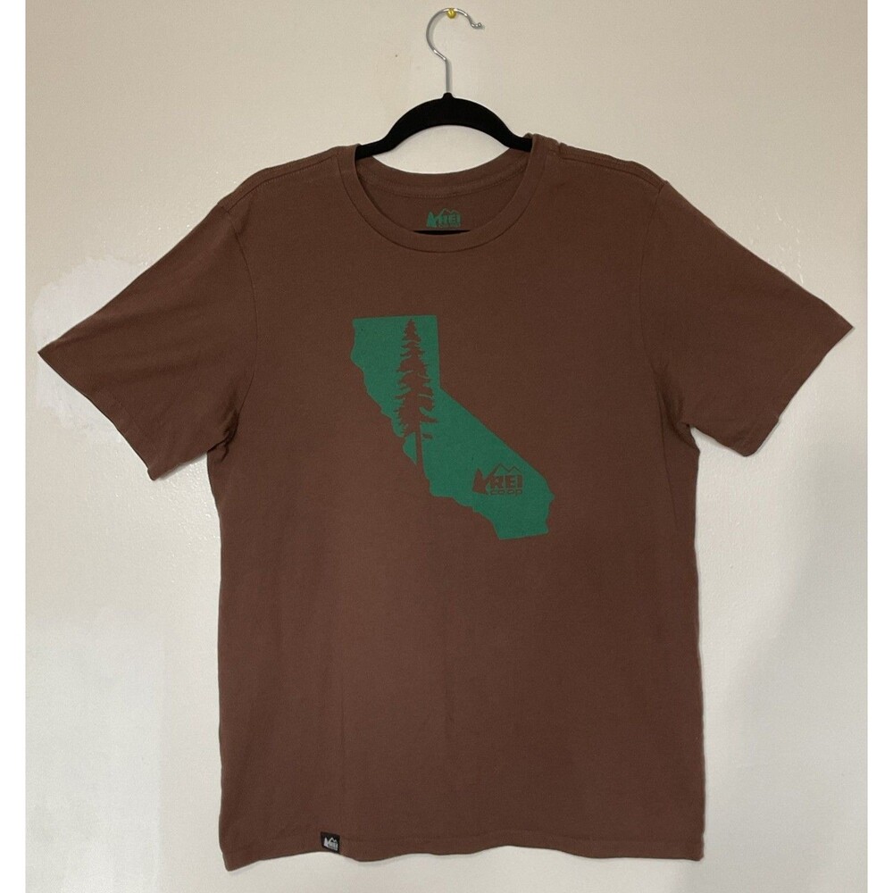 REI Co-op Shirt On My Mind Organic Recycled Tee Hiking California Size M